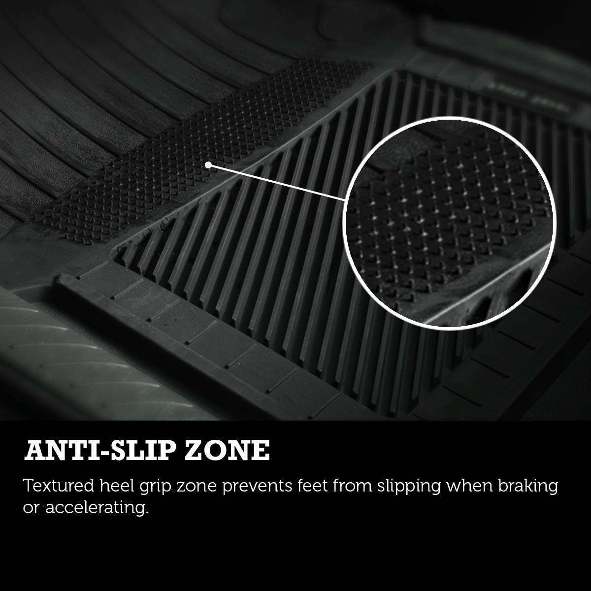 Custom Fit Heavy Duty All-Weather Car Floor Mats for Alfa Romeo 4C 2020 - Front & Rear Seat Protection (4-Piece Set, Black) | Perfect for Daily Commuting, Road Trips & Extreme Weather Conditions
