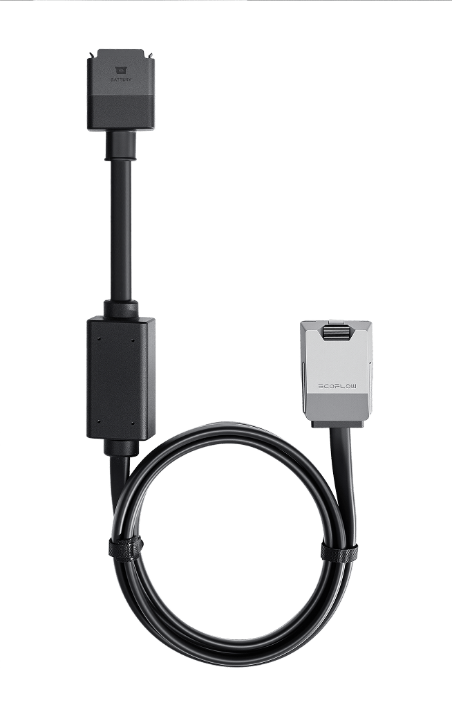 EcoFlow Alternator Charger Custom Fit Output Cable (2m) - Durable Power Solution for RVs, Boats & Off-Grid Living - Perfect for Road Trips & Emergency Power Backup