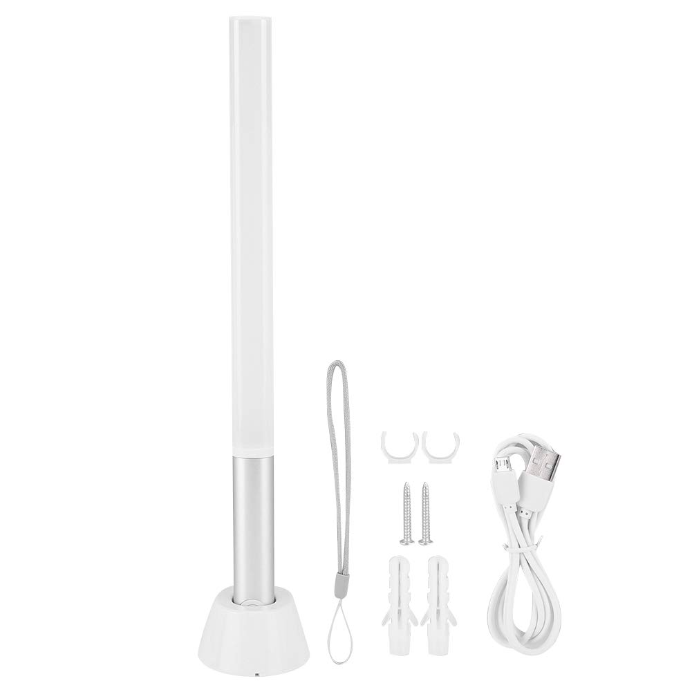 Acouto USB Rechargeable LED Closet Light - 44cm Portable Wardrobe Lamp with 2 Brightness Modes for Bedroom, Closet & Storage Spaces - Dimmable Battery Operated Lighting for Home Organization