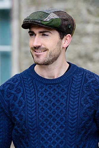 Authentic Irish Wool Kerry Cap by Mucros Weavers - Handmade in Ireland - Perfect for Hiking, Festivals & Cold Weather