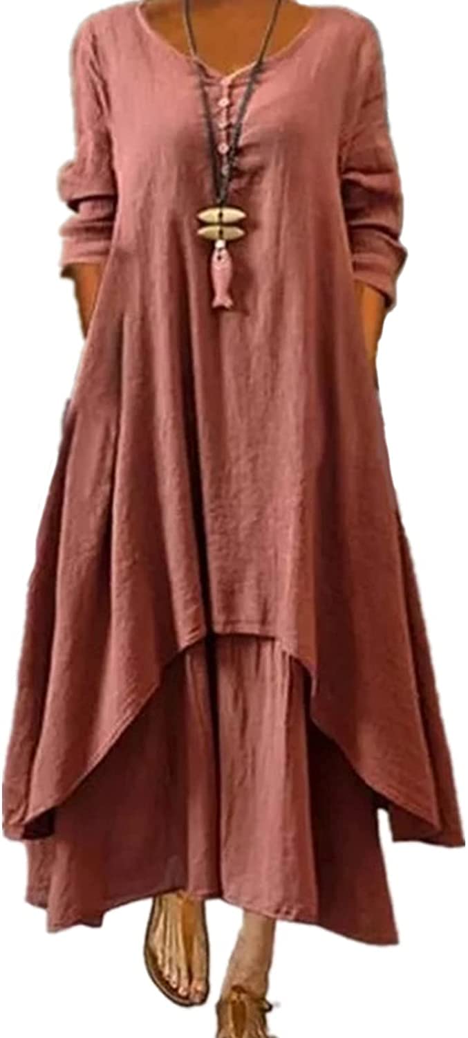 GADSUVI Plus Size Floral Maxi Dress for Women - Loose Bohemian Summer Beach Caftan Dress for Vacations, Pool Parties & Outdoor Events