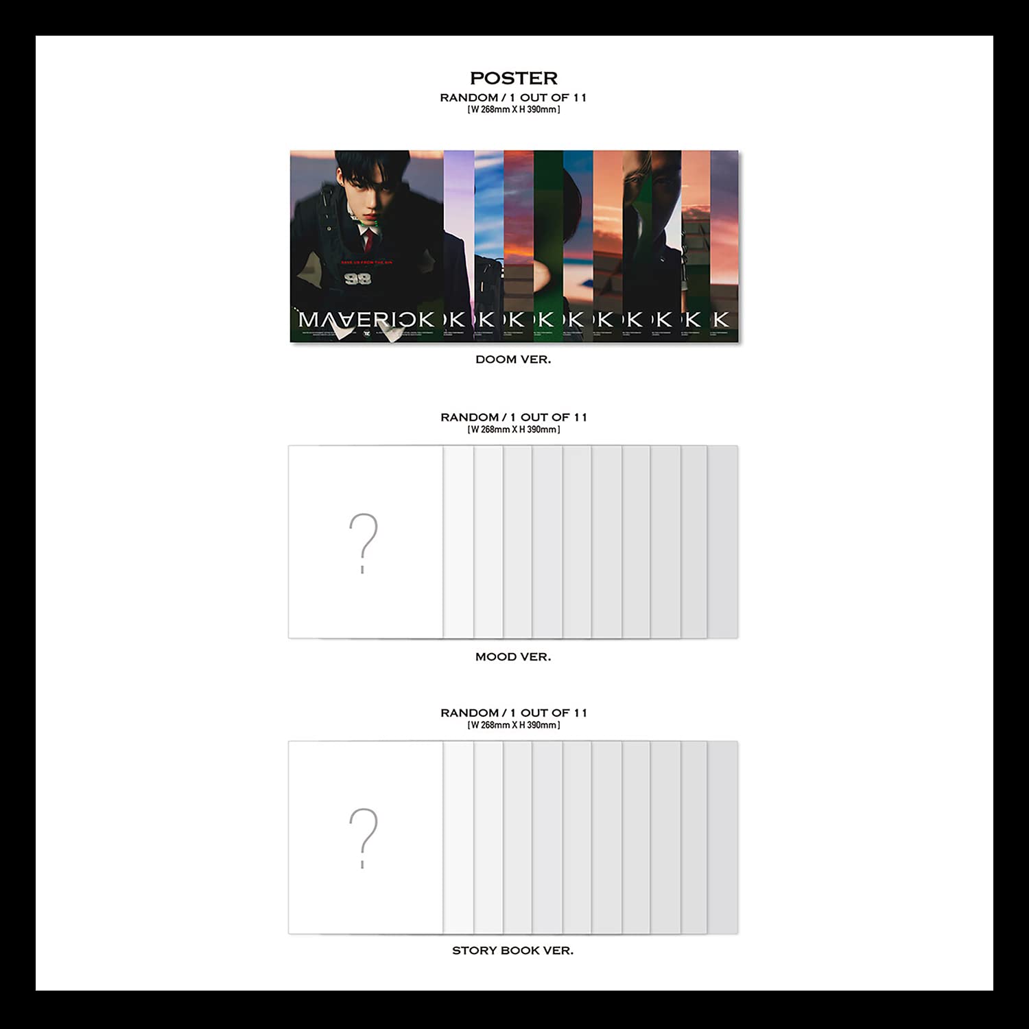 THE BOYZ 3rd Single Album [MAVERICK] (MOOD Ver) - K-Pop Photo Book, CD, Collectible Cards & Poster | Perfect for K-Pop Fans, Album Collectors and Gift Giving