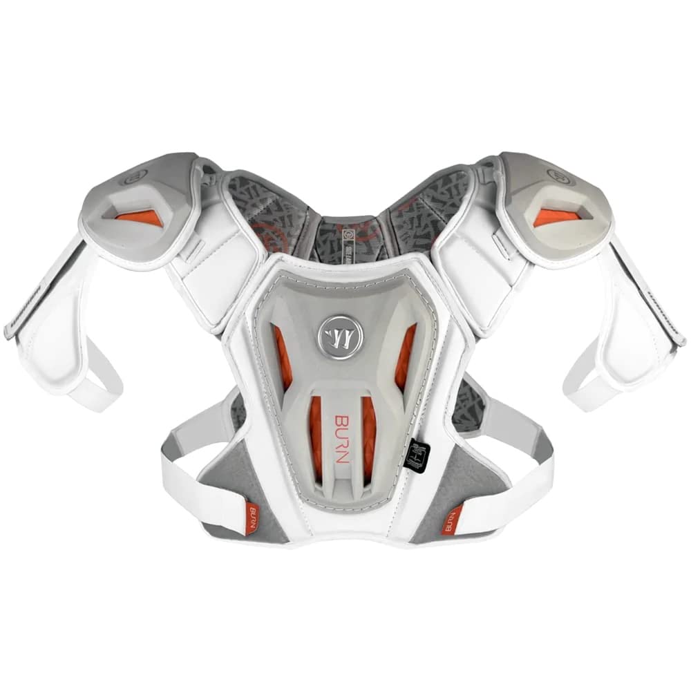 Warrior Burn Lacrosse Shoulder Pads 2022 - Lightweight Protective Gear for Men & Women - Perfect for Training, Games & Competitive Play