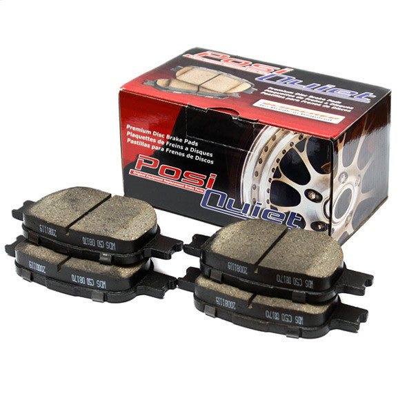 Posi Quiet Brake Pads for Subaru WRX 2015-2021 | Low Noise & High Performance Braking | Perfect for Daily Commuting & Performance Driving