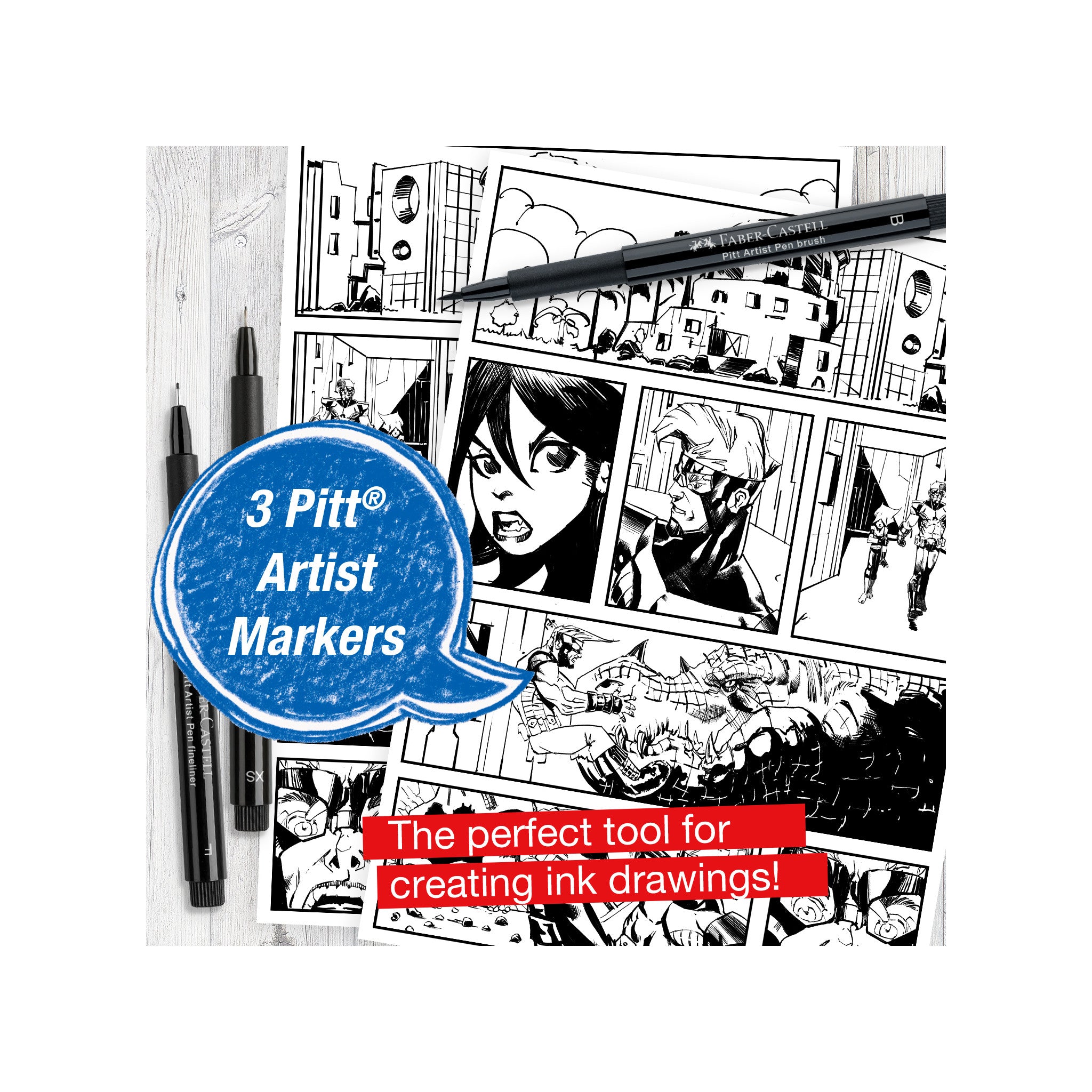 Premium Comic Illustration Gift Set - Perfect for Artists, Fans & Collectors | Ideal for Birthdays, Holidays & Creative Projects