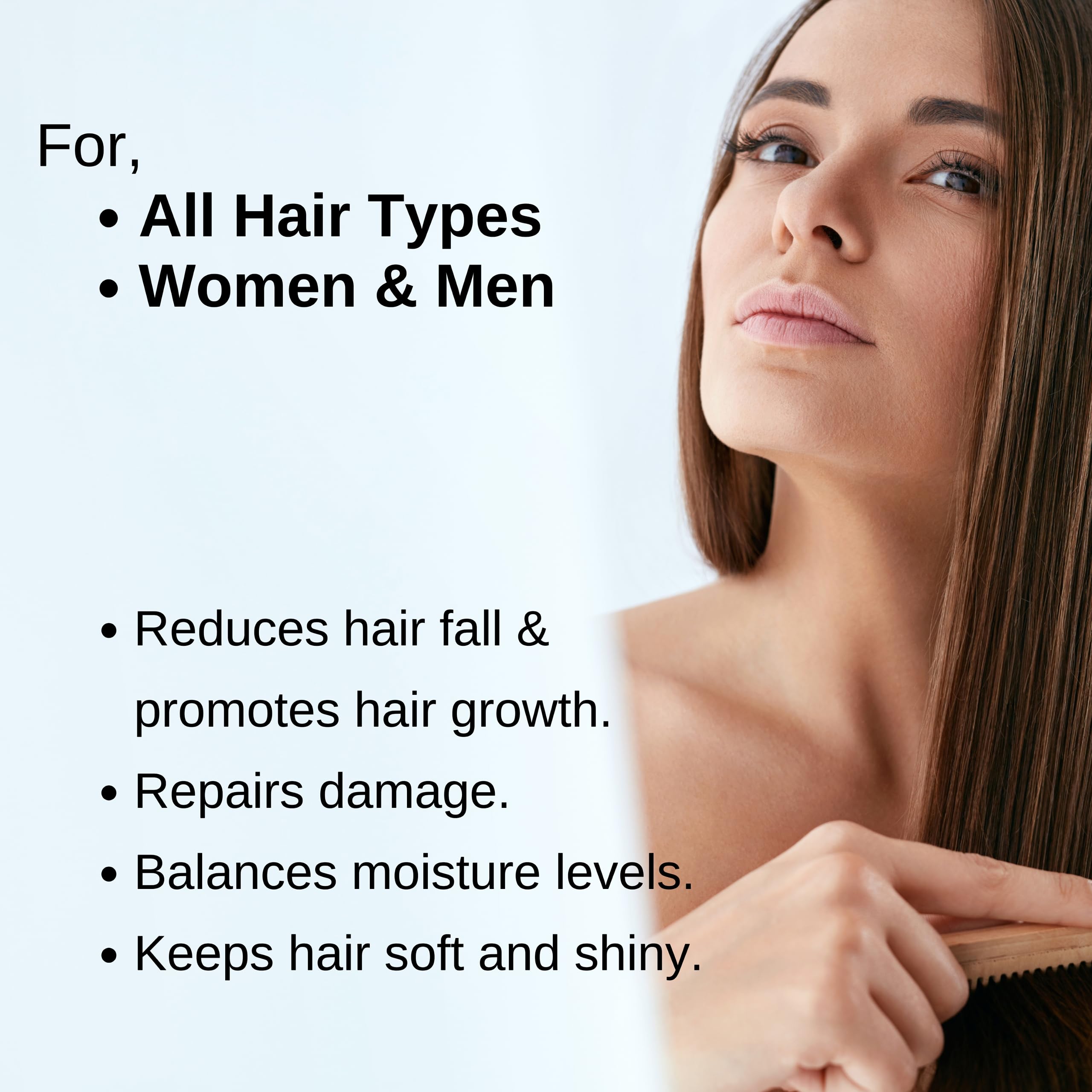 Utilis Shampoo with Saw Palmetto & Argan Oil - Natural DHT Blocker for Hair Growth & Hair Loss Prevention - Sulfate-Free Vegan Formula for Men & Women (300ml) - Perfect for Daily Hair Care & Thinning Hair Solutions