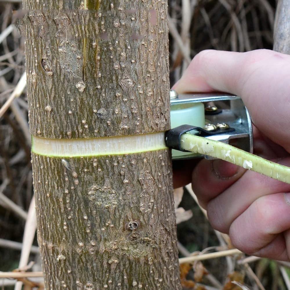 Adjustable Bark Stripping Peeling Tool with Pulley - Girdling Cutter Shears for Fruit Trees - Professional Garden Pruning Scissors for Winter Tree Care - Perfect for Orchards, Vineyards & Landscaping