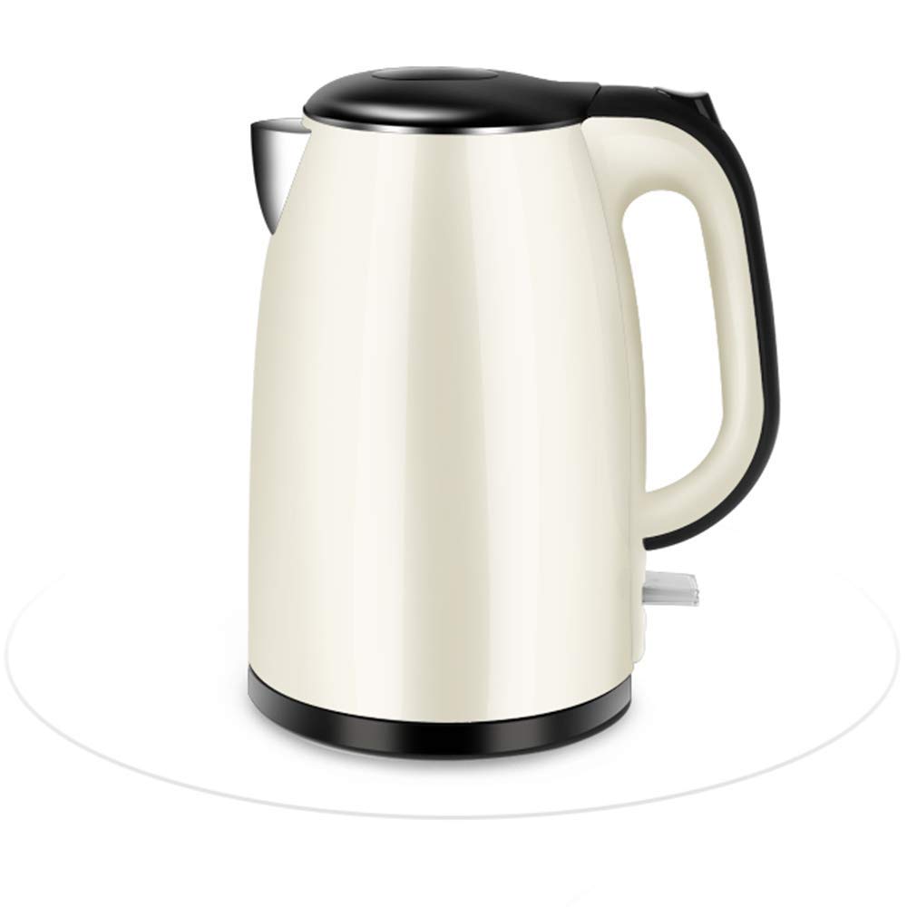 Stainless Steel Electric Kettle - 1500W Fast Boiling, Auto Shut-Off & Boil-Dry Protection, 1.7L Capacity for Tea, Coffee & Instant Noodles - Perfect for Home, Office & Dorm Use