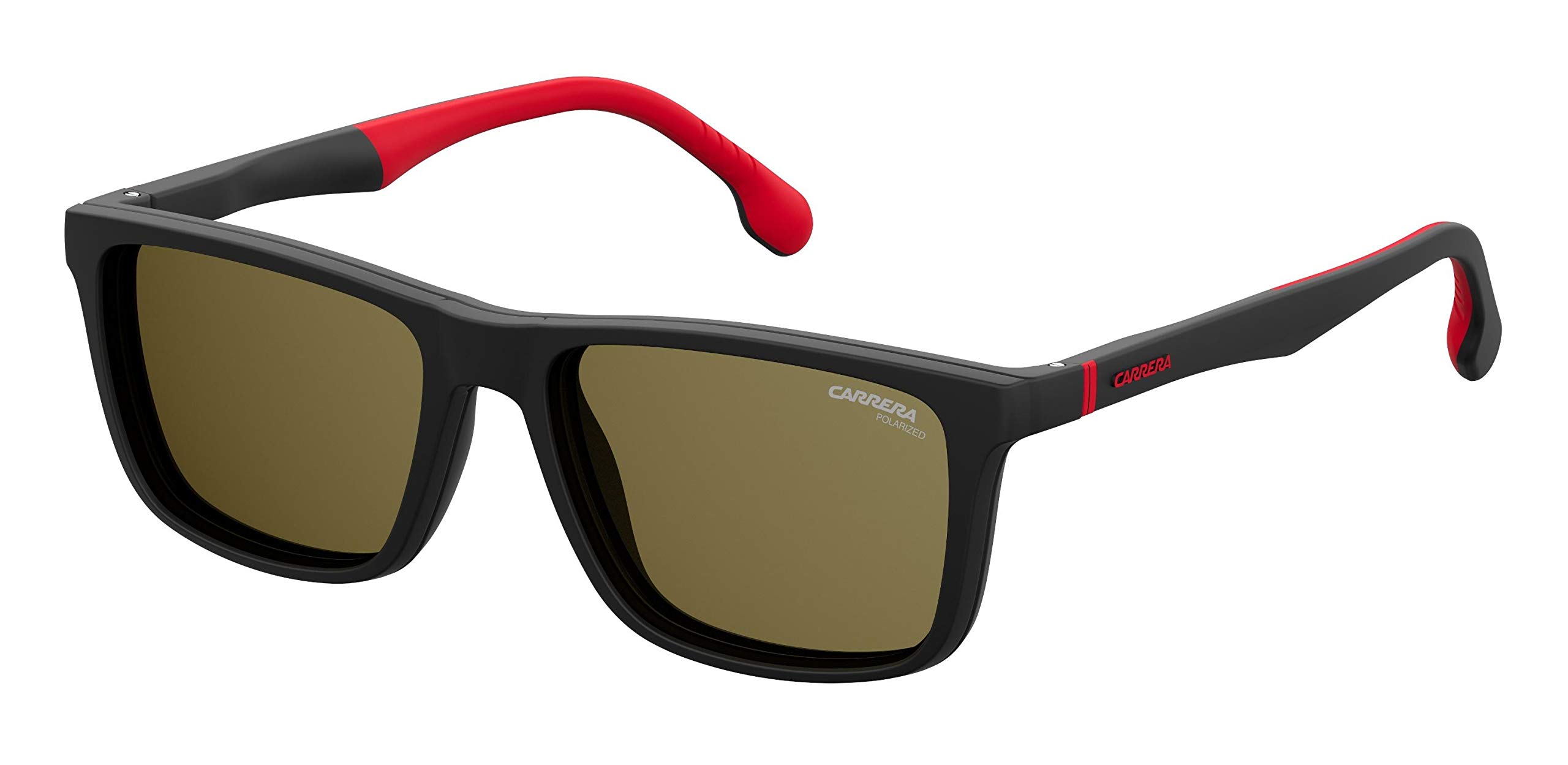 Carrera 4009/CS Matte Black & Gold Sunglasses for Men - 54mm Lens, 17mm Bridge, 145mm Temple - Perfect for Driving, Outdoor Sports & Fashion Accessories