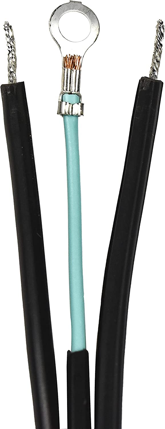 HQRP 2-Pack Garbage Disposal Power Cord Kits - Compatible with InSinkErator CRD-00 Replacement for Badger, Compact, Cover-Control-Plus, Essential, Excel, Select, Select Plus, Septic Assist, SupremeSS - Perfect for Kitchen Sink Installation & Waste Disposal System Repair