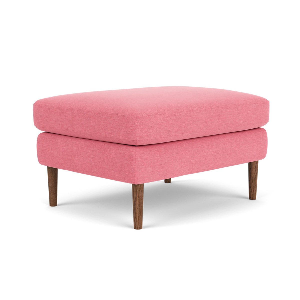 Astha Fabric Ottoman Stool - Soft Round Storage Pouf with Removable Cover for Living Room, Bedroom & Nursery - Perfect for Extra Seating & Home Decor