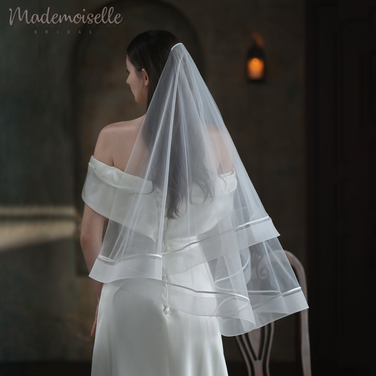 Enya Veil - Elegant Wedding Veil for Brides | Perfect for Ceremonies, Photos & Special Occasions