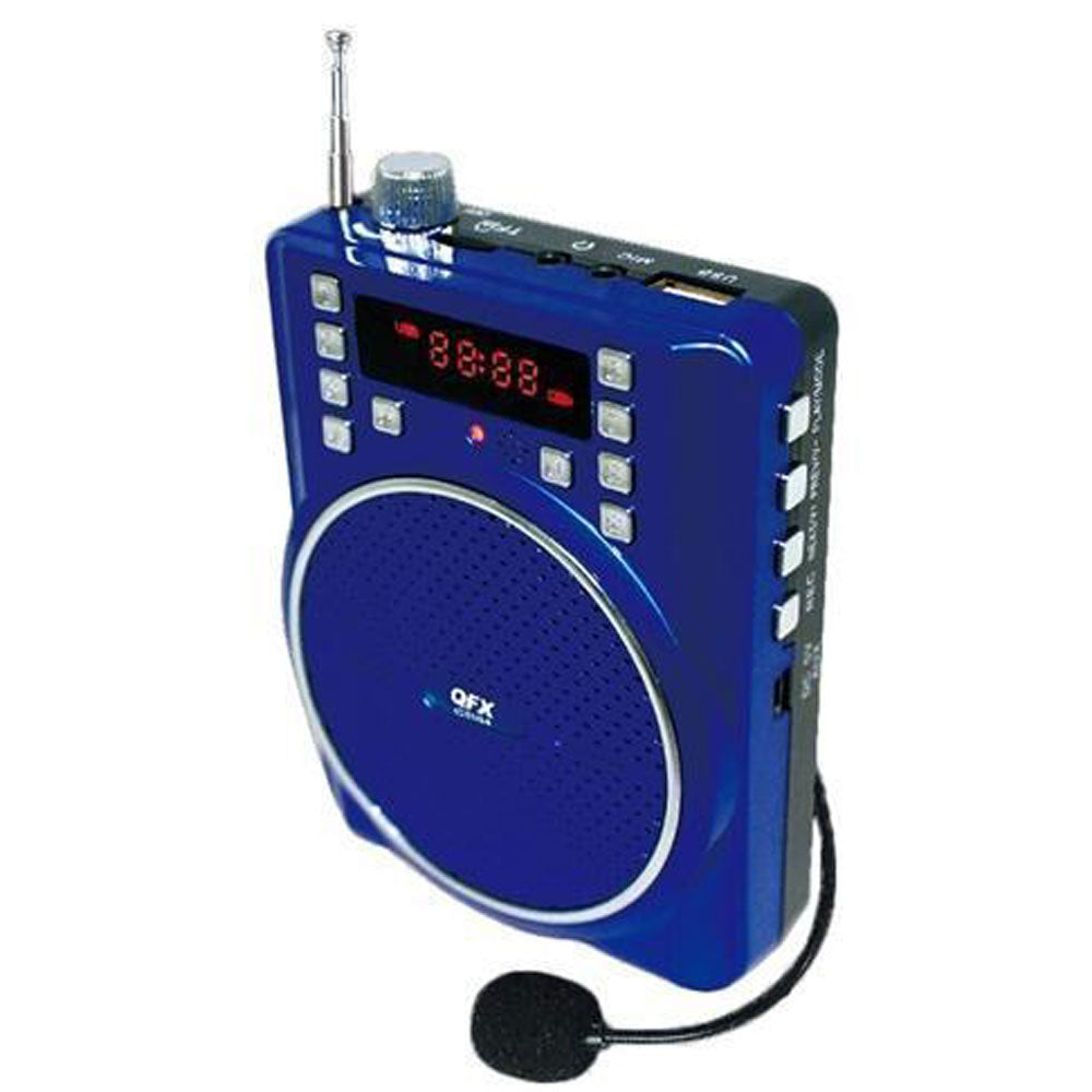 Qfx BT-90 Wireless Bluetooth Speaker - Portable Outdoor Speaker with High-Quality Sound, Deep Bass, and Long Battery Life - Perfect for Beach, Pool, Camping, and Parties