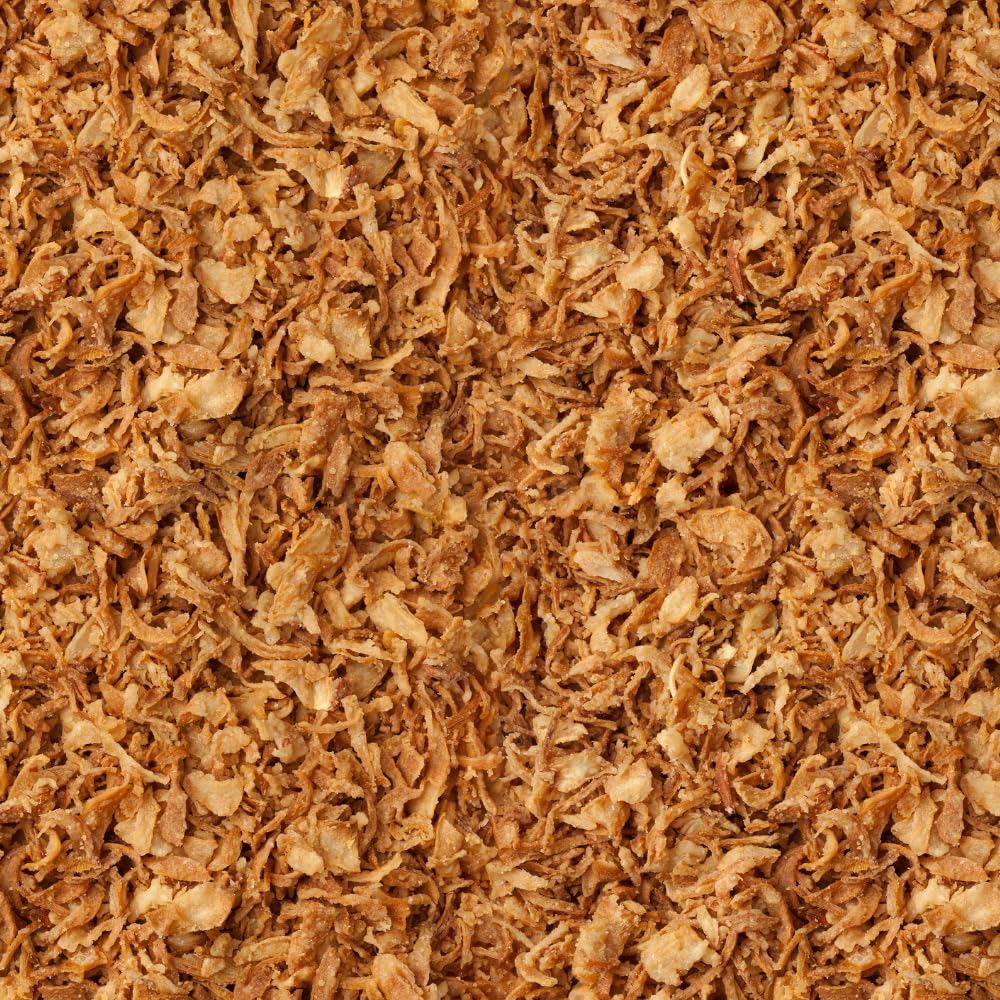Crispy Fried Onions 1kg - Premium Quality for Salads, Burgers & Asian Dishes - Perfect Topping for Soups, Casseroles & Baked Potatoes