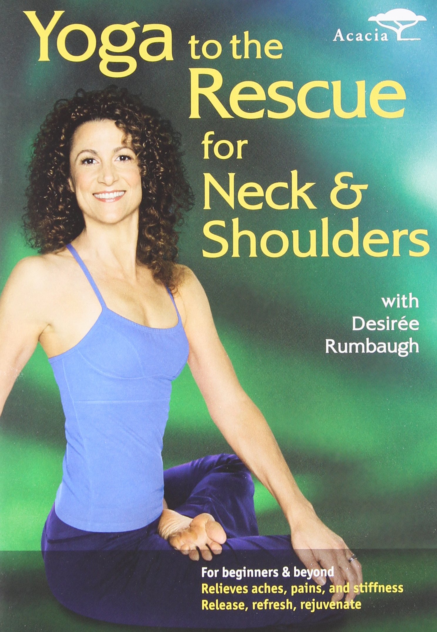 YOGA TO THE RESCUE - Pain Relief for Back & Neck - Stretching Exercises for Posture Correction & Stress Relief - Perfect for Office Workers & Home Yoga Practice