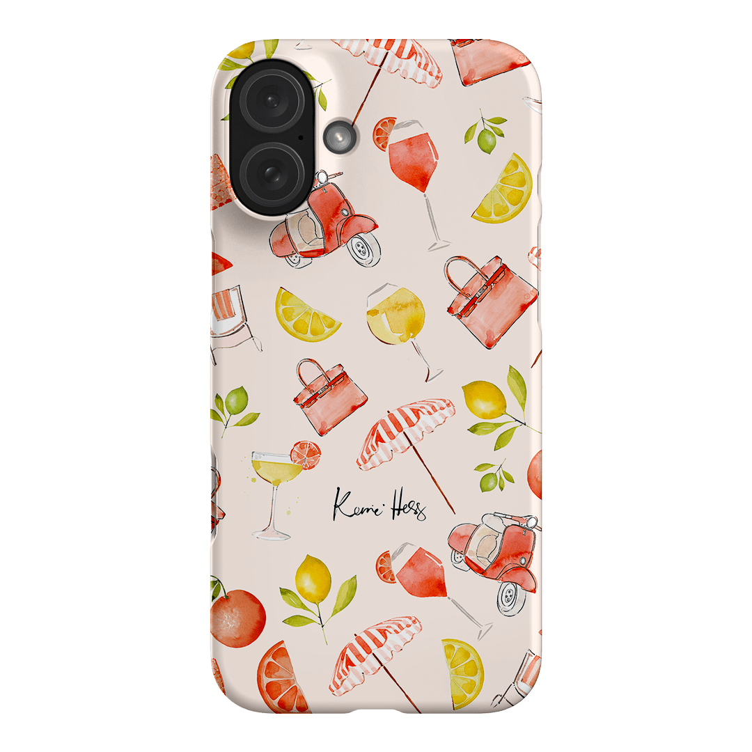 Stylish Positano Phone Case - Durable & Slim Protective Cover for iPhone & Samsung - Perfect for Travel, Work & Everyday Use