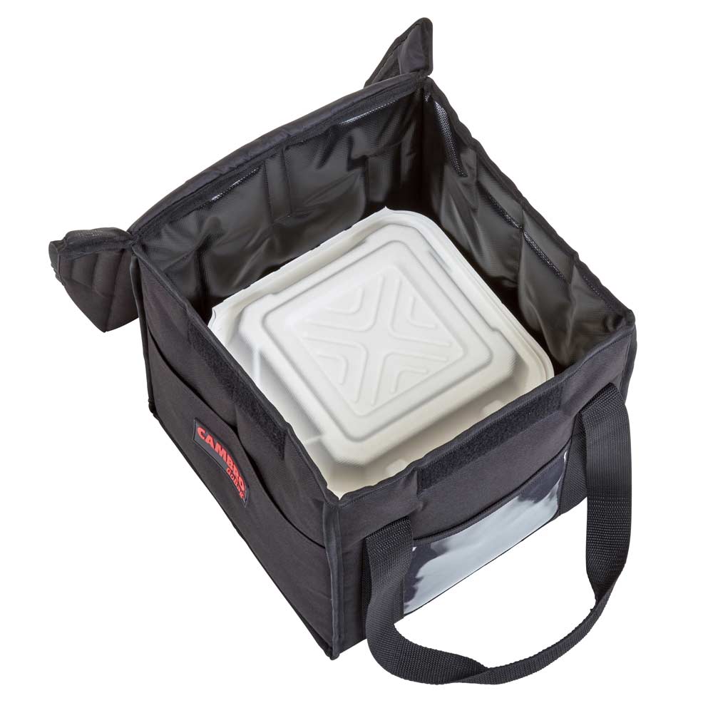 Cambro GBD101011110 GoBag Delivery Bag - Small, Black, 10