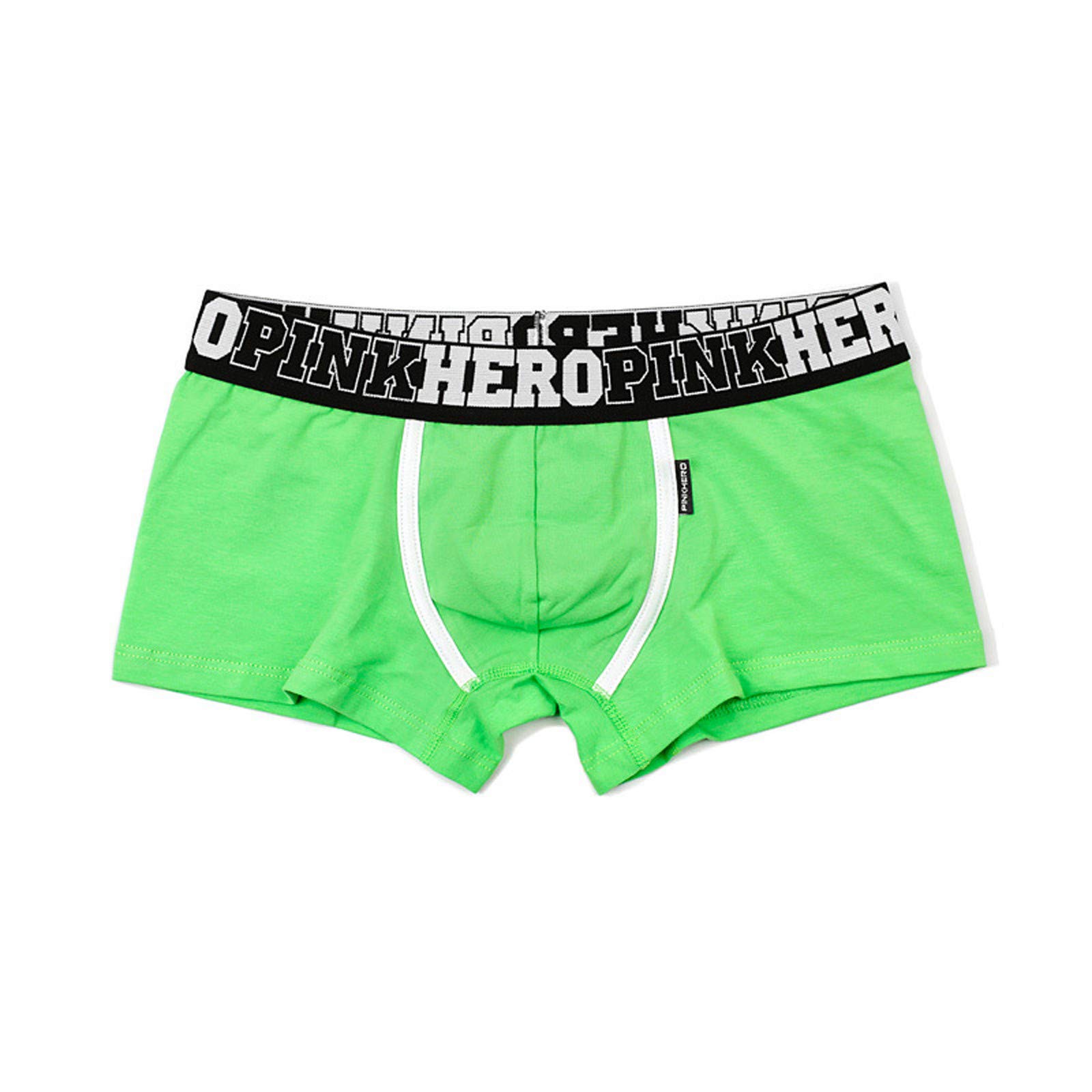 Men's Cotton Underwear - Breathable Soft Flat Briefs for Men - Solid Color Comfort Boxer Shorts - Perfect for Daily Wear, Workout & Lounge