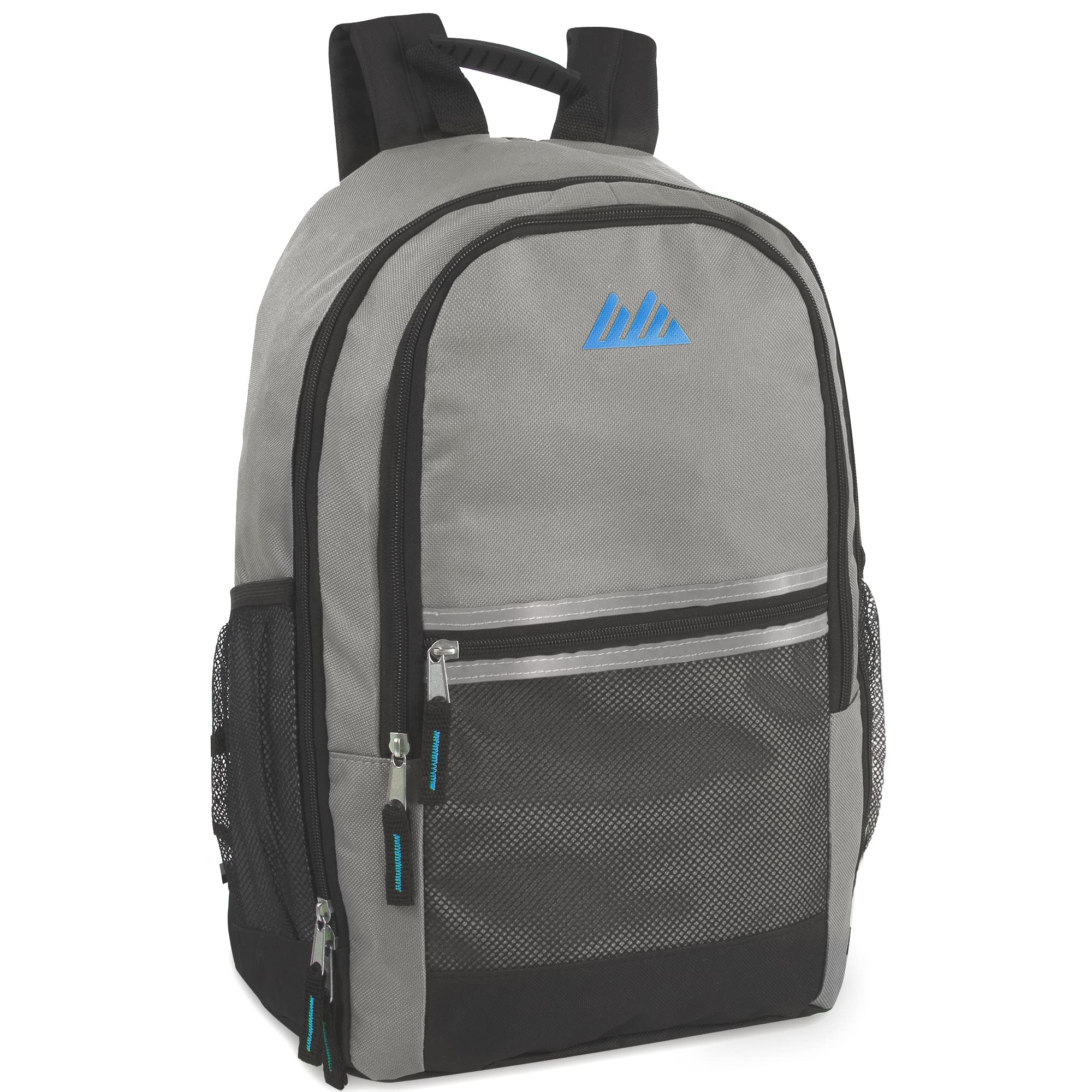 12 Pack 18 Inch Bulk Backpacks with Stationery Supplies - Preassembled Backpacks with Essential Office Supply Kit (Male Assortment) - Perfect for School, Work, Travel & Gifts
