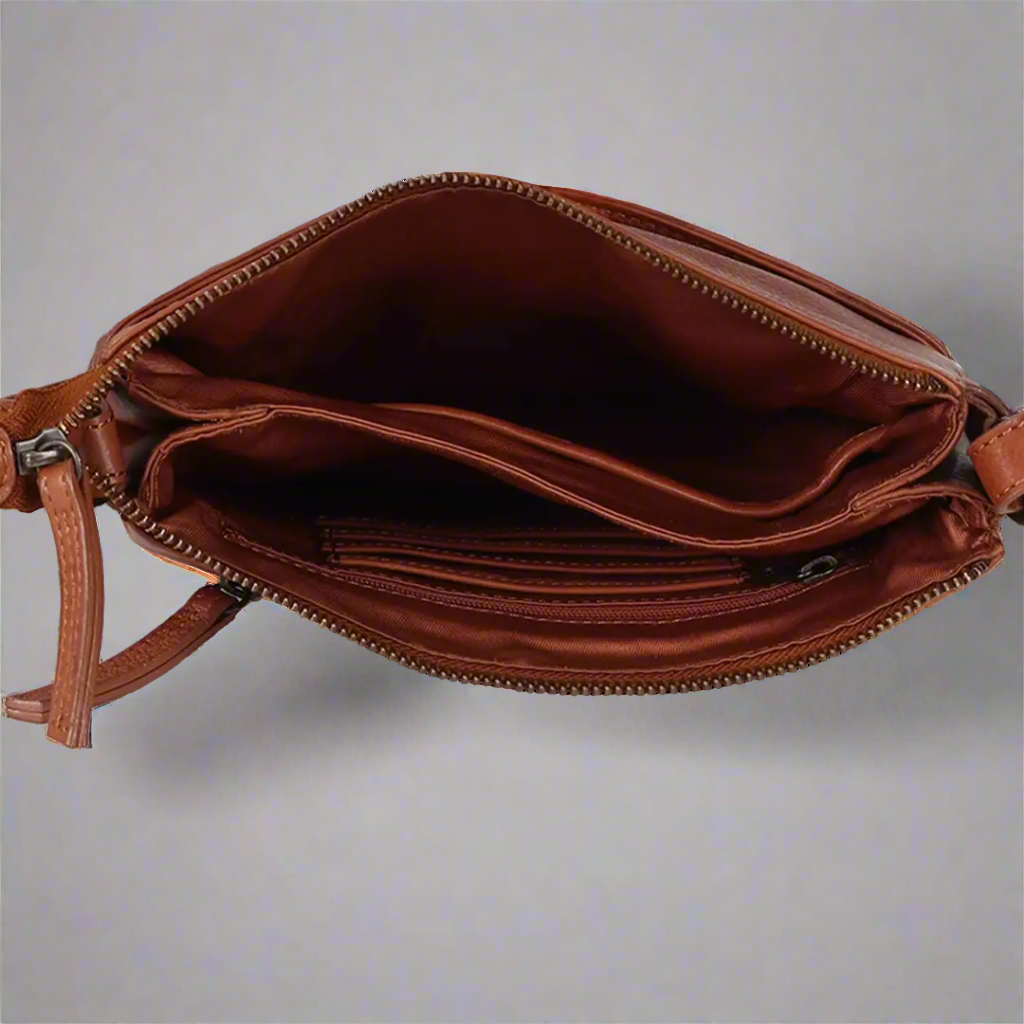 Premium MET Leather Crossbody Bag for Women - Stylish & Durable Handbag with Adjustable Strap - Perfect for Travel, Work & Everyday Use