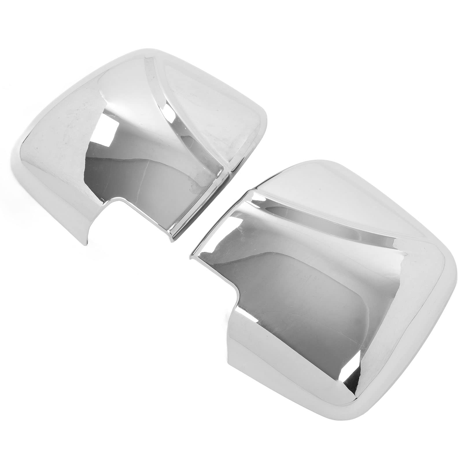 Chrome Plated Door Mirror Cover - Exterior Rear View Mirror Trim Replacement for Cars & Trucks - Enhances Style & Protection for Daily Driving & Off-Road Adventures