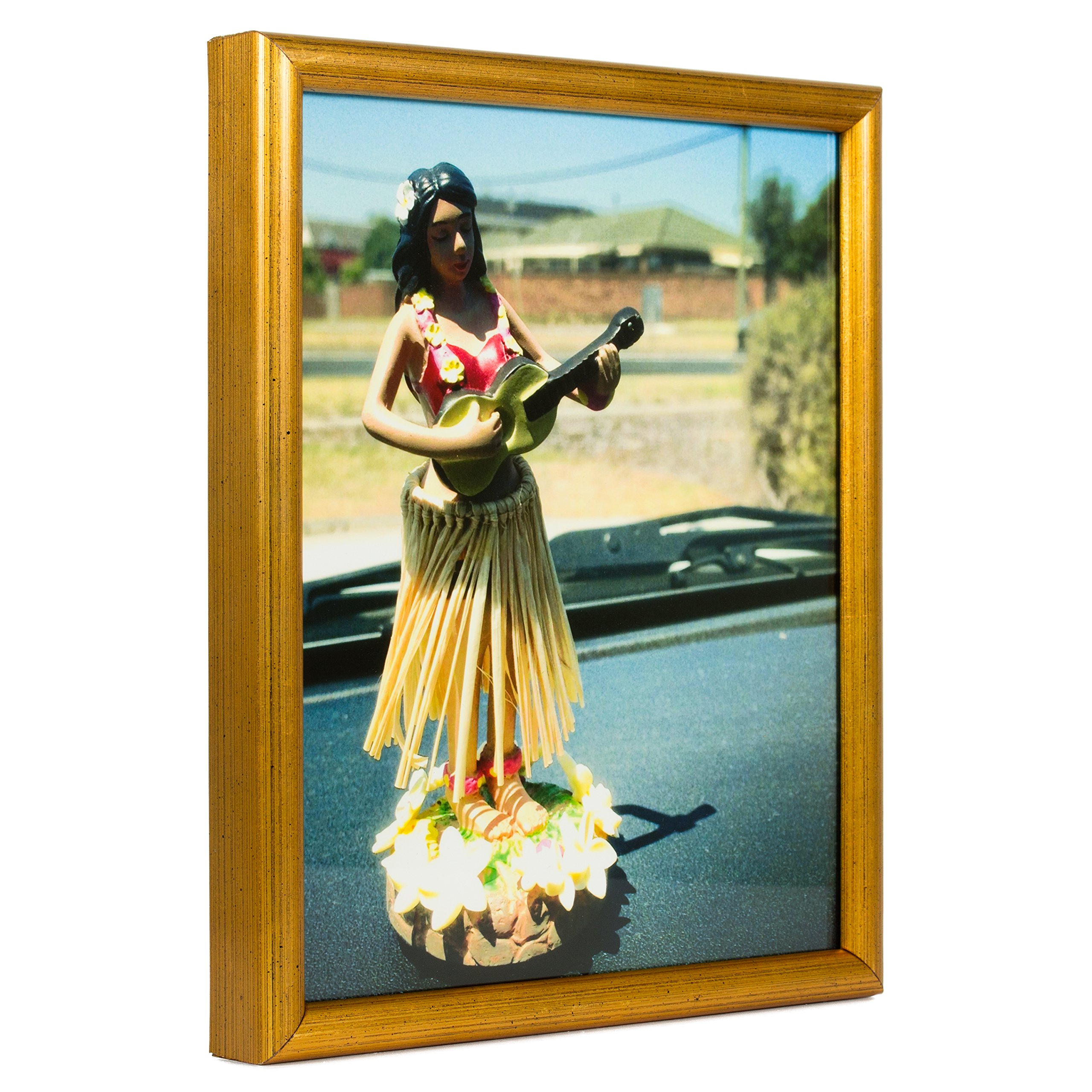 Craig Frames Bullnose Antique Gold Picture Frame 16x22 Inch - Elegant Wall Decor for Living Room, Bedroom & Office Photos