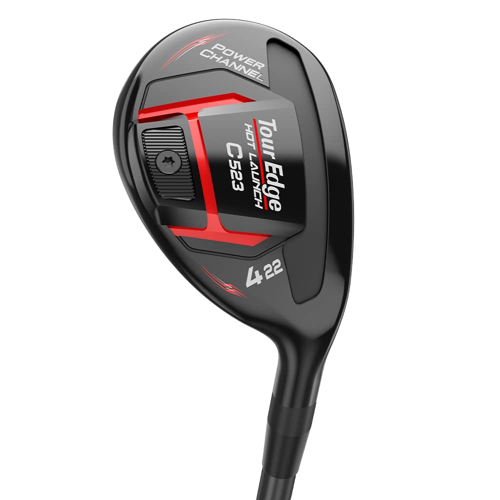 Tour Edge Hot Launch C523 Hybrid Golf Club 2022 - High Performance Hybrid for Men & Women - Perfect for Fairway Shots, Rough Recovery & Long Distance Play