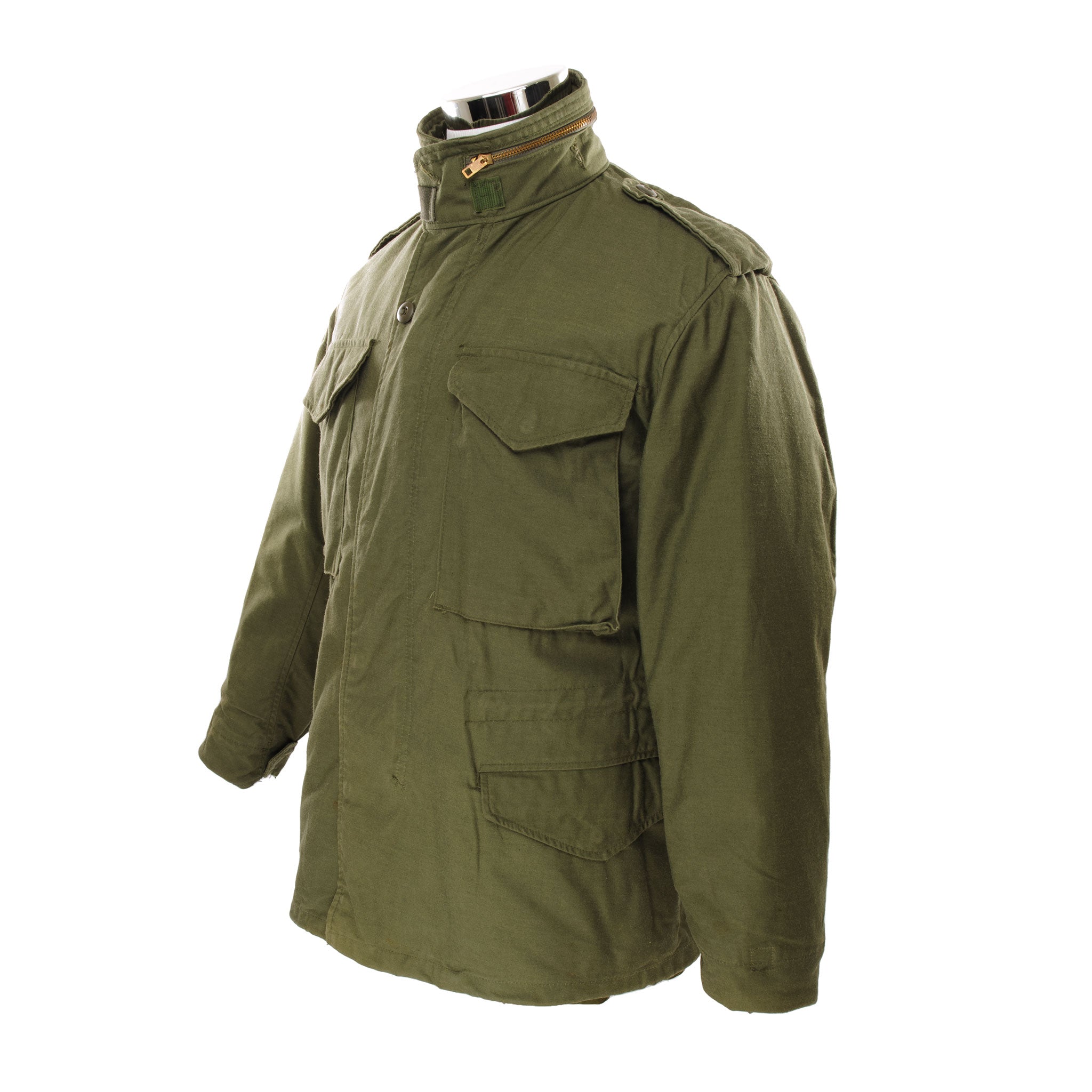 Vintage US Army M-1965 M65 Field Jacket 1981 - Small Short Size | Military Surplus Outerwear for Men, Outdoor Adventure & Casual Wear