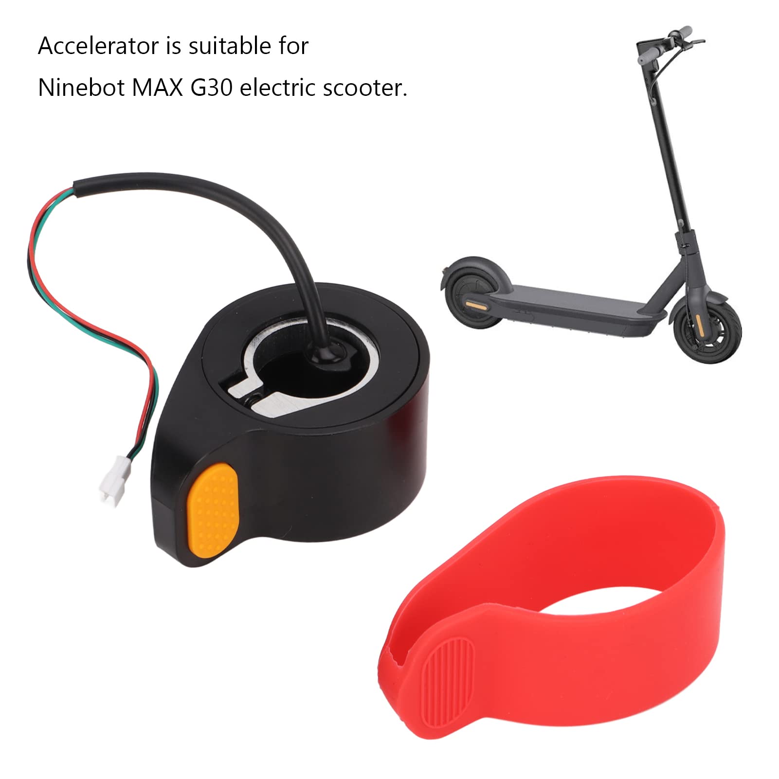 Ninebot MAX G30 Electric Scooter Thumb Throttle - Dial Speed Accelerator for Smooth & Safe Riding | Perfect for Commuting & Urban Travel