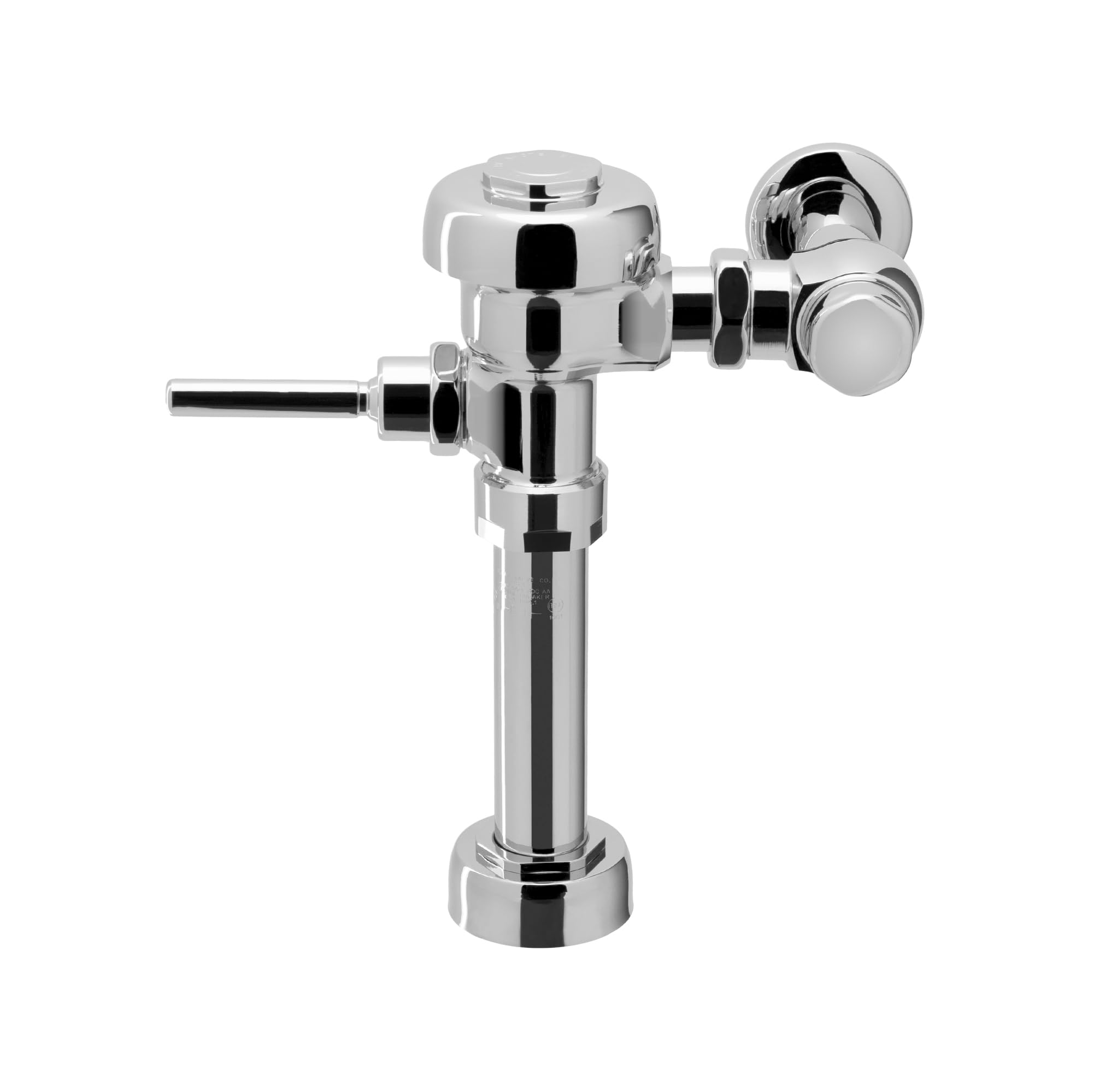 Sloan 111 Exposed Manual Flushometer for Water Closet - 1.28 GPF Single Flush Valve with Non-Hold-Open Handle | Top Spud Fixture Connection | Polished Chrome Finish (Model 3780018) - Ideal for Commercial Restrooms, Public Washrooms & High-Traffic Bathrooms