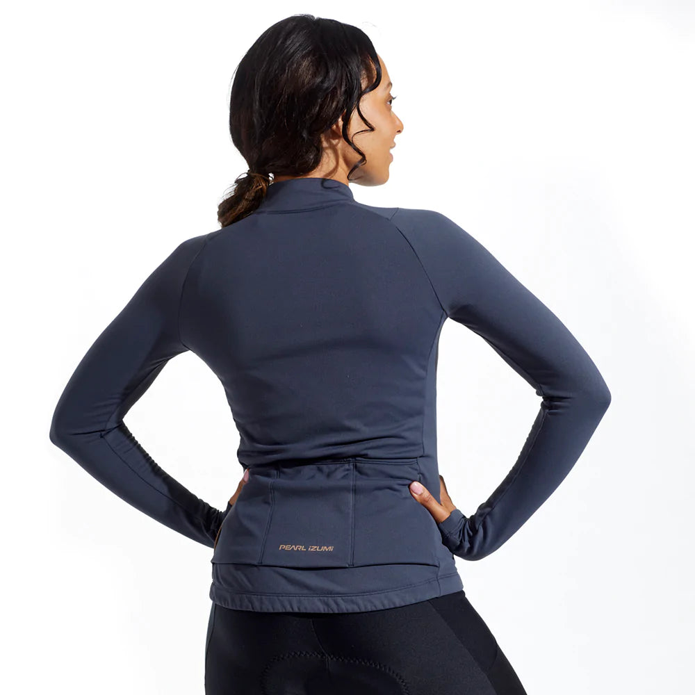 Women's Attack Thermal Jersey - Long Sleeve Fleece Lined Winter Shirt for Running, Hiking & Outdoor Activities - 11222109