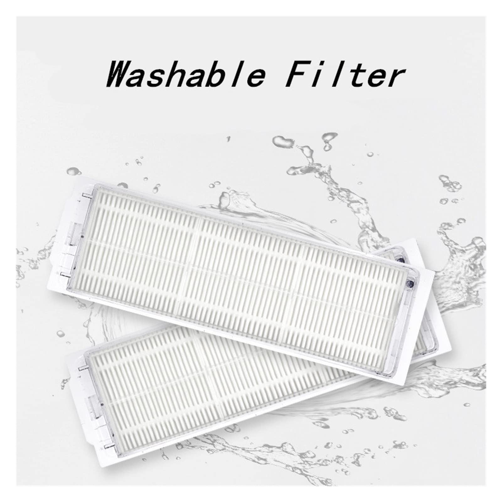 Xiaomi Mi Robot Vacuum Mop Pro HEPA Filter & Side Brush - Lavender Replacement Parts for Home Cleaning