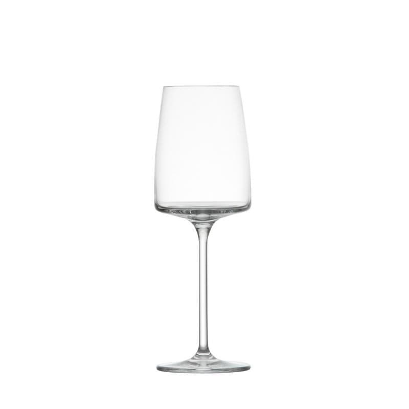 Premium Fortessa Sensa White Wine Glasses - Set of 6 Crystal Clear Stemware for Chardonnay, Sauvignon Blanc & Riesling - Perfect for Dinner Parties, Wine Tasting & Romantic Evenings