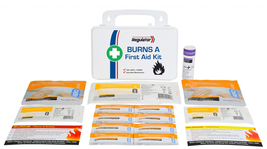 Small Burns First Aid Kit - Emergency Burn Treatment for Minor Burns & Scalds - Perfect for Home, Kitchen, Office & Travel First Aid Supplies