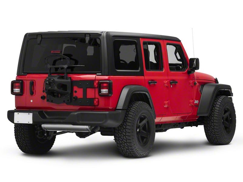 RED ROCK 4x4 Heavy Duty Tailgate Reinforcement Panel - Durable Support Bracket for Jeep Wrangler JL (2018-2020 Models) - Off-Road Adventure & Trail Riding Accessory