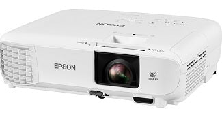 Epson PowerLite E20 LCD Projector - 3500 Lumens, 3LCD Technology, HD Resolution for Home Theater, Office Presentations & Outdoor Movie Nights