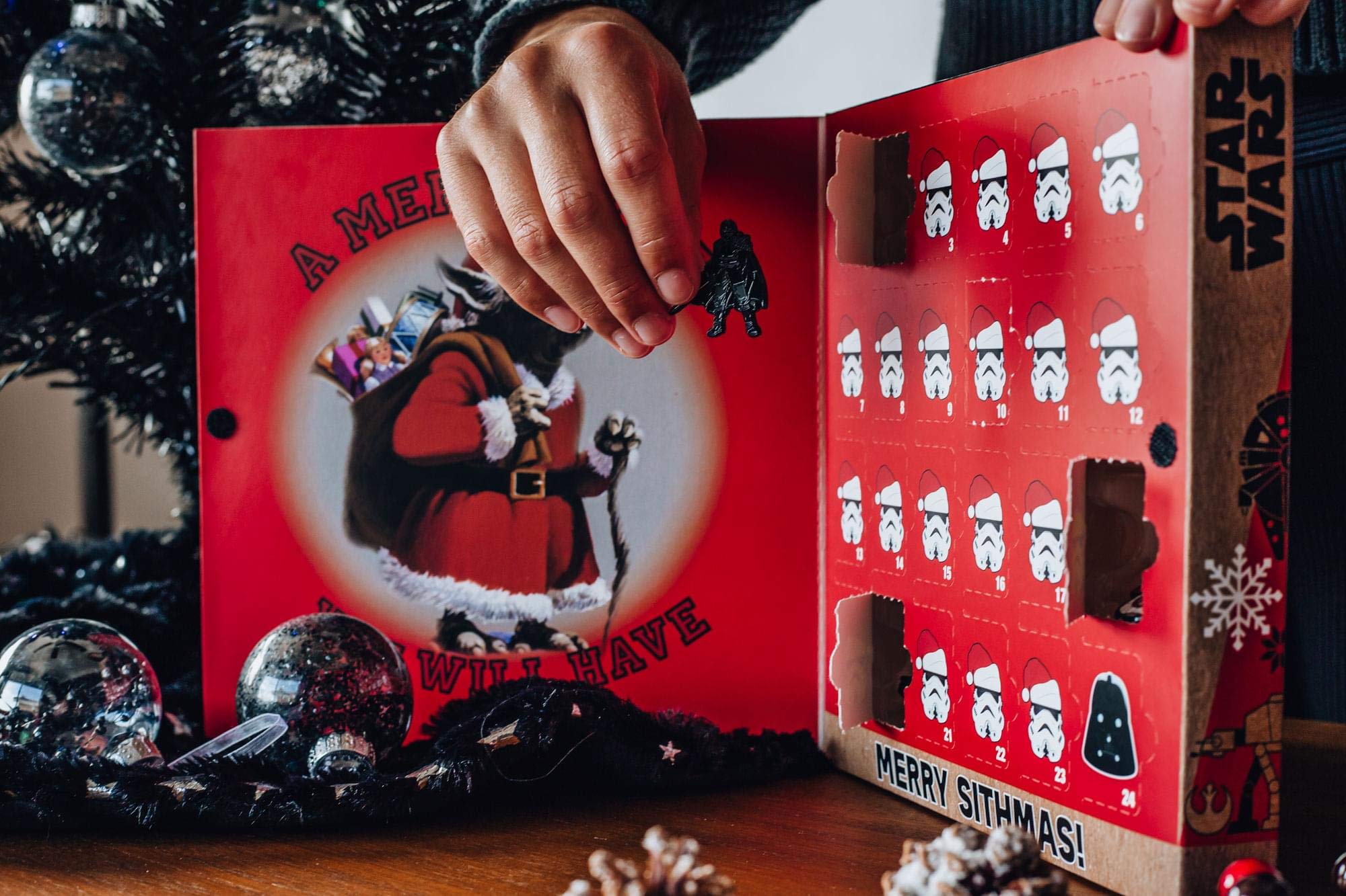 Star Wars Enamel Pins Advent Calendar - 24 Unique Collectible Pins | Toynk Exclusive | Perfect for Christmas Countdown, Gift Giving & Pin Collectors