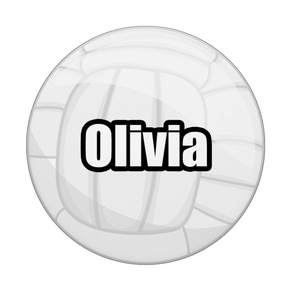 Olivia - Custom Volleyball Player Phone Stand Holder for iPhone & Android - Perfect Gift for Athletes & Sports Fans