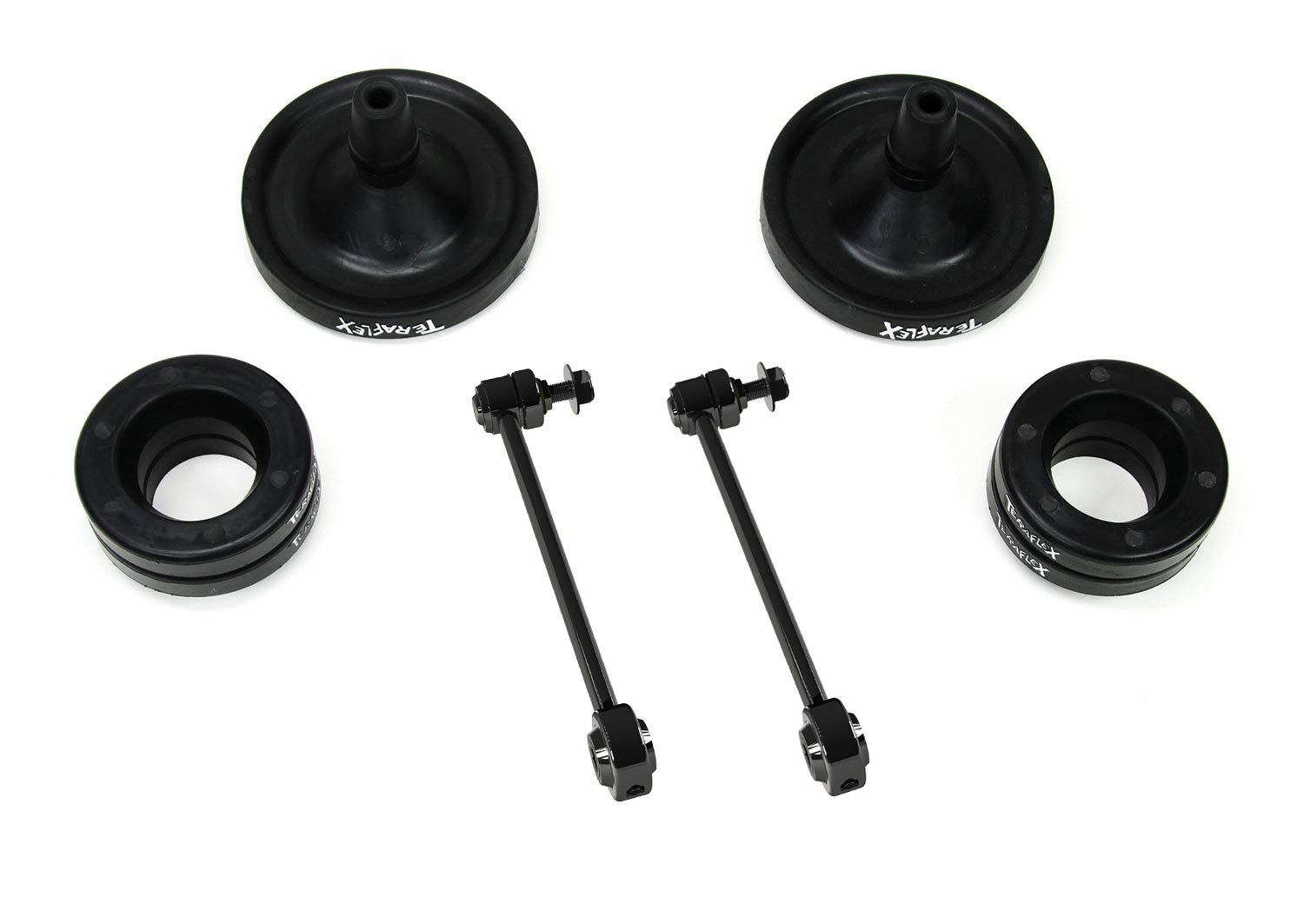 TeraFlex 1155200 JK Leveling Kit - Jeep Wrangler JK Suspension Lift Kit for Off-Road & Adventure | Perfect for Trail Riding, Rock Crawling & Overlanding