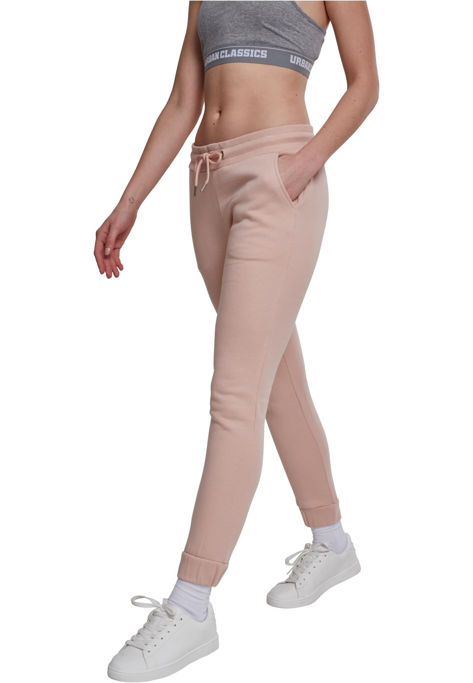 Women's Light Rose Sweatpants - XL Size, Soft & Comfortable Joggers for Lounge, Yoga, and Casual Wear