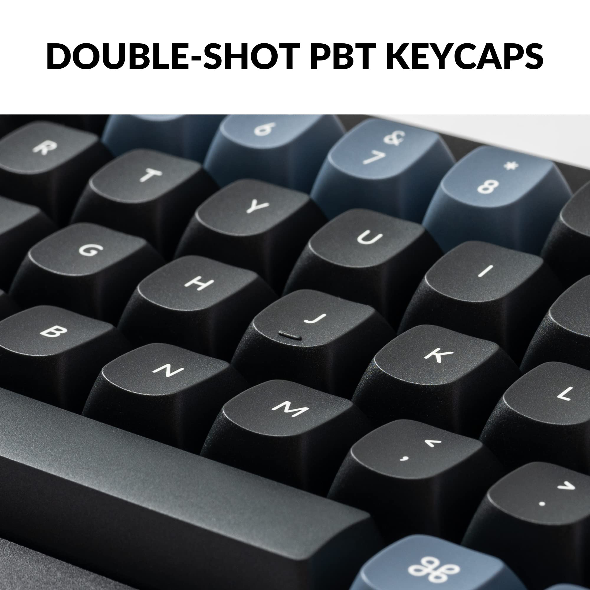 Keychron Q2 Wired Custom Mechanical Keyboard - 65% Compact Layout with Knob, Hot-Swappable Gateron G Pro Blue Switches, QMK/VIA Programmable Macros, Double Gasket Design for Mac/Windows/Linux (Black) | Perfect for Gaming, Coding & Office Work