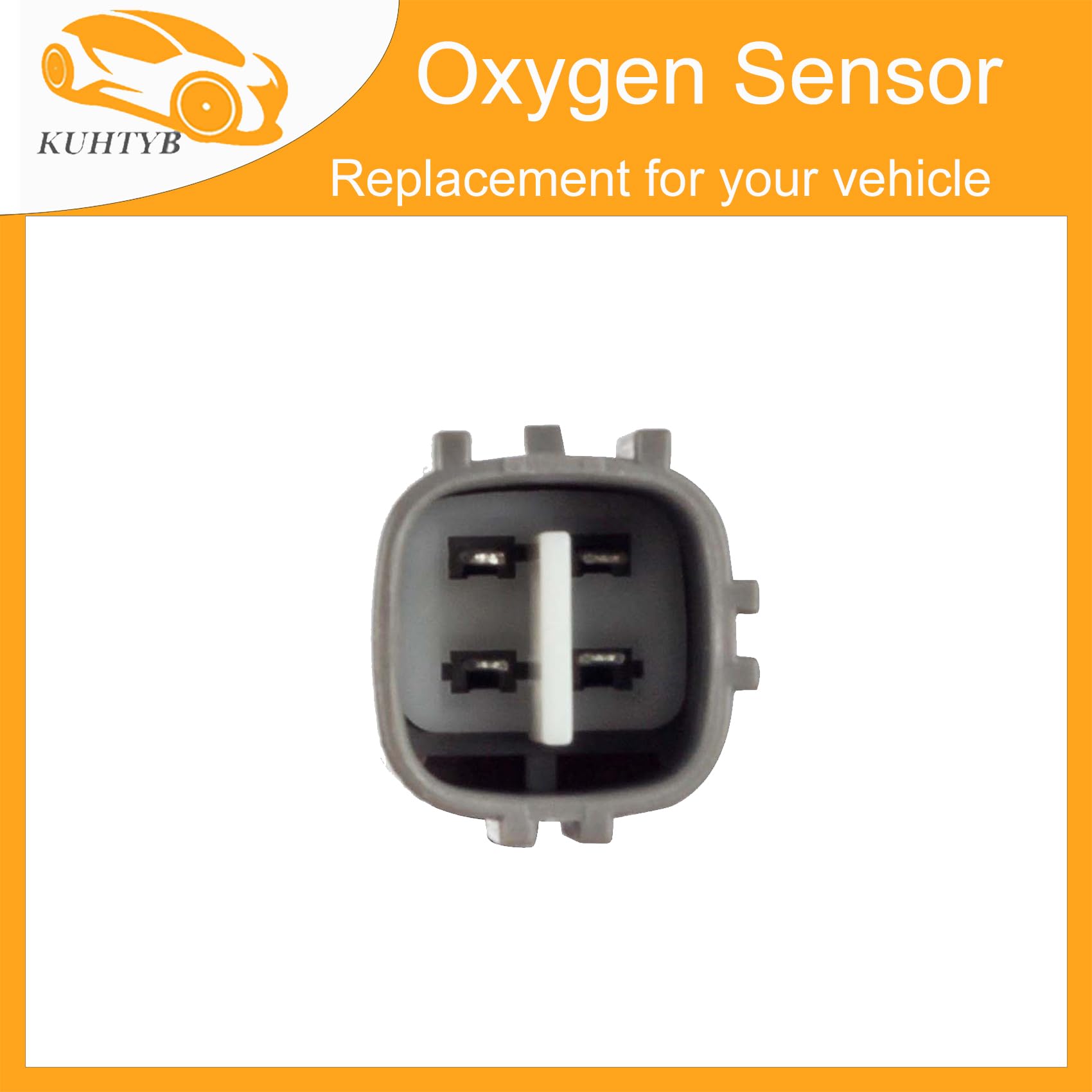 Upstream & Downstream Oxygen Sensor Replacement for TOYOTA SEQUOIA 2010-2012 4.6L V8 - Compatible with Front & Rear O2 Sensors - Improves Engine Performance & Fuel Efficiency (Perfect for Off-Roading, Towing & Daily Commuting)