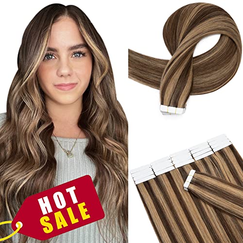 Medium Brown mix Dark Blonde