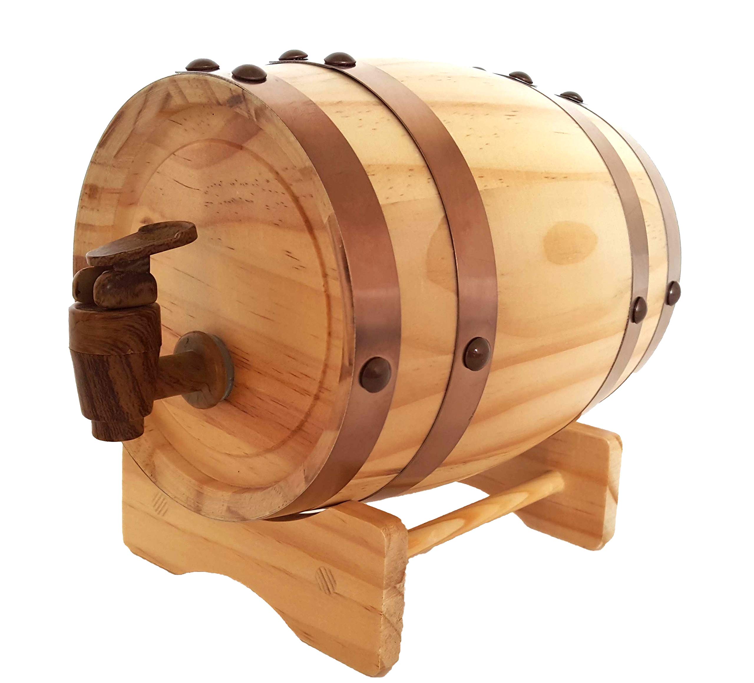 Mini Oak Barrel Case Pack - Premium Party Games & Unique Entertainment Gifts for Adults - Perfect for Game Nights, Birthday Parties & Corporate Events