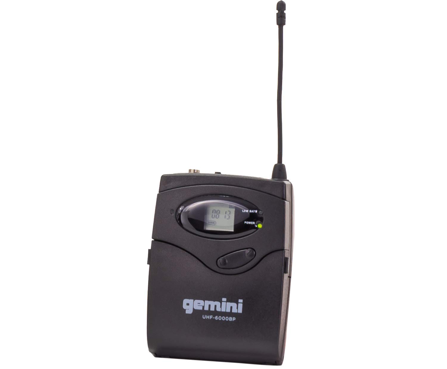 Gemini Sound UHF-6100HL Professional Wireless Microphone System - 256 Channel UHF Receiver with Headset & Lavalier Mic, 240ft Range, LCD Display, Crystal Clear Audio for Performers, Instructors & Public Speakers - Perfect for Live Performances, Presentations, Teaching & Events