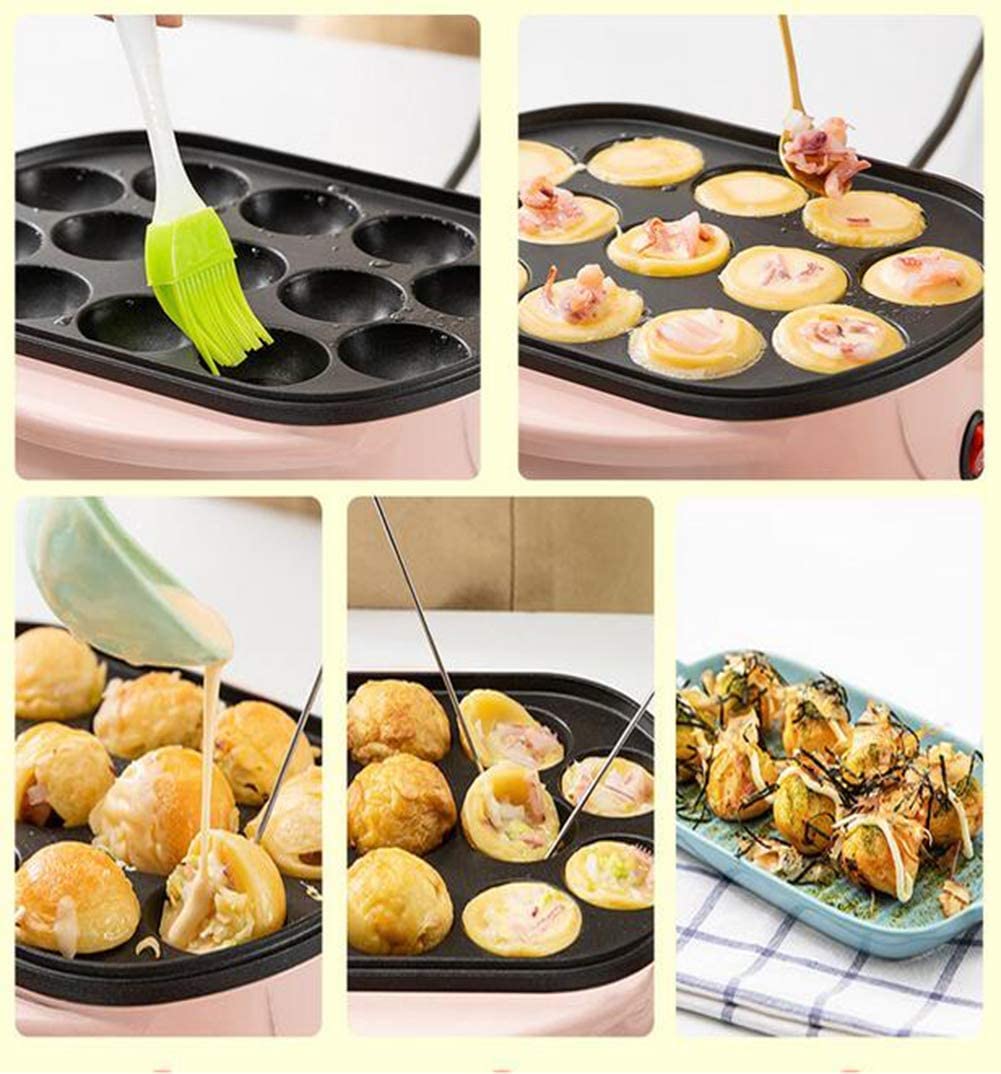 **13-Hole Japanese Takoyaki Maker Machine – Non-Stick Octopus Ball Pancake Cooker for Home & Party, Black | Perfect for Snacks, Street Food & Family Gatherings**