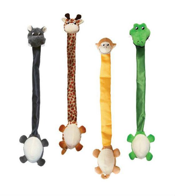 Kong Danglers Giraffe Dog Toy - Durable Chew Toy for Small & Medium Dogs - Interactive Play & Teeth Cleaning - Perfect for Indoor & Outdoor Fun
