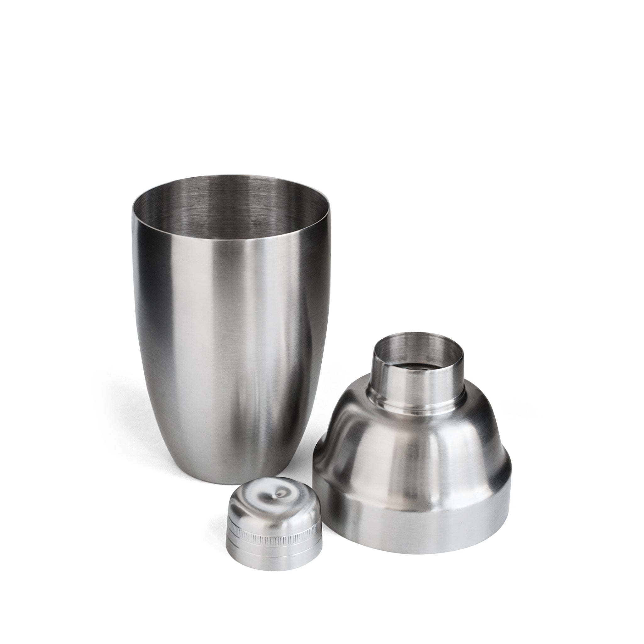 USAGI™ Heavyweight Stainless Steel Cobbler Shaker 500ml (17oz) - Matte Finish Bar Tool for Professional Cocktails & Home Mixology | Perfect for Bartenders, Home Bars & Cocktail Enthusiasts