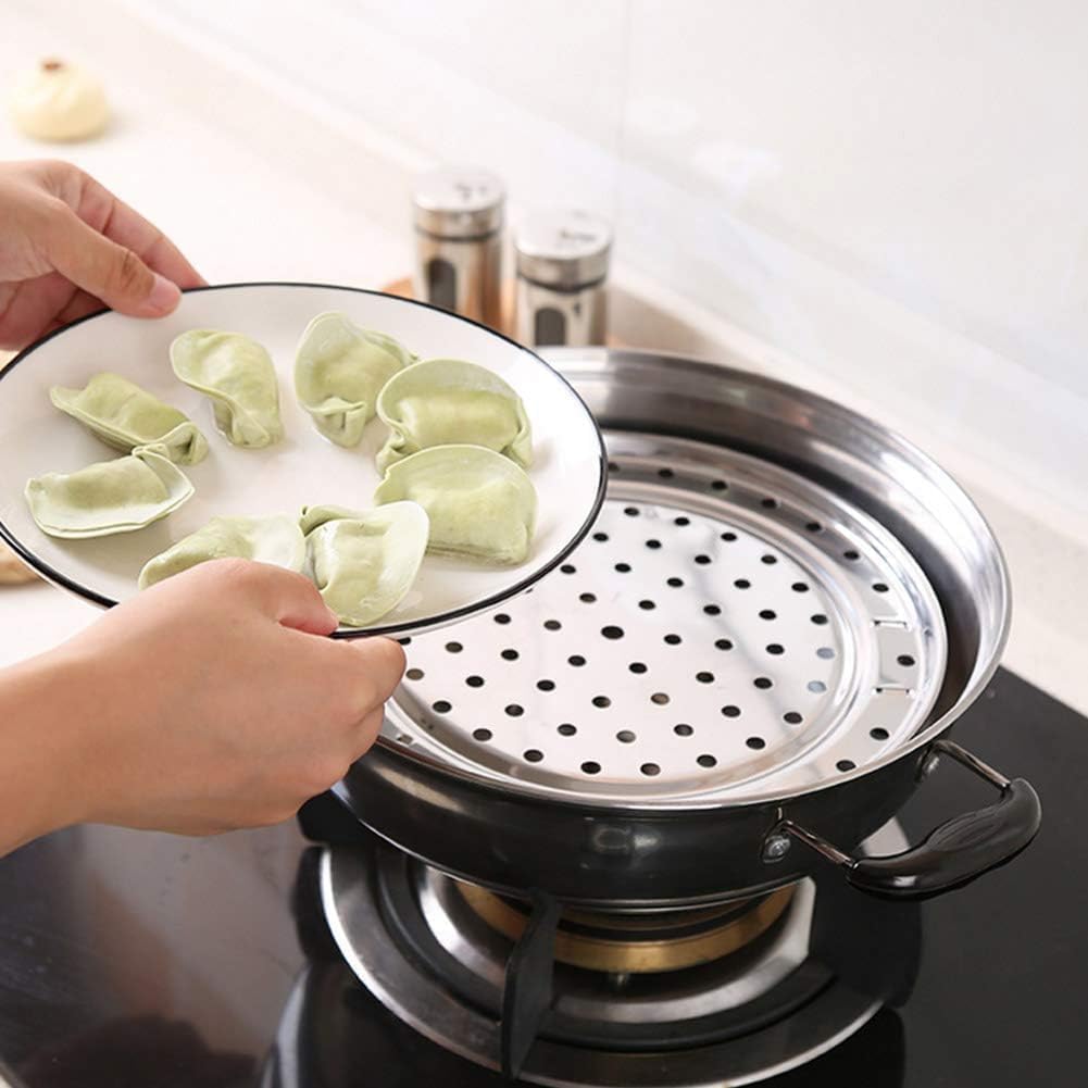 Stainless Steel Steamer Rack 7.9 Inch with Removable Legs - Round Steam Tray for Pressure Cooker, Canner, Instant Pot & Cookware (20x20x5cm) - Perfect for Vegetables, Dumplings & Seafood Cooking