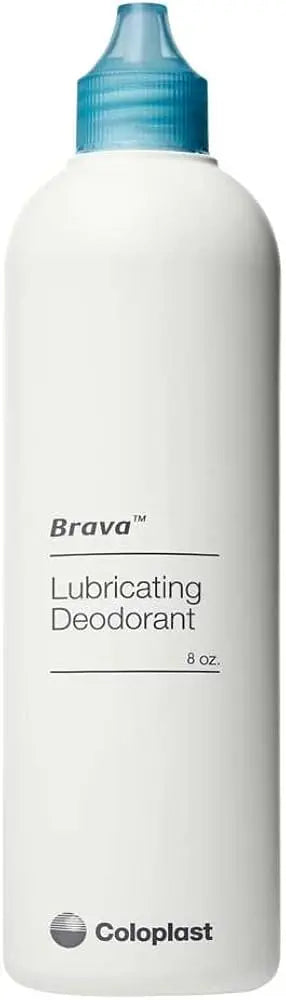 Brava Lubricating Deodorant 8oz - Long-Lasting Odor Protection & Moisturizing Formula for Women & Men - Ideal for Daily Use, Gym & Outdoor Activities